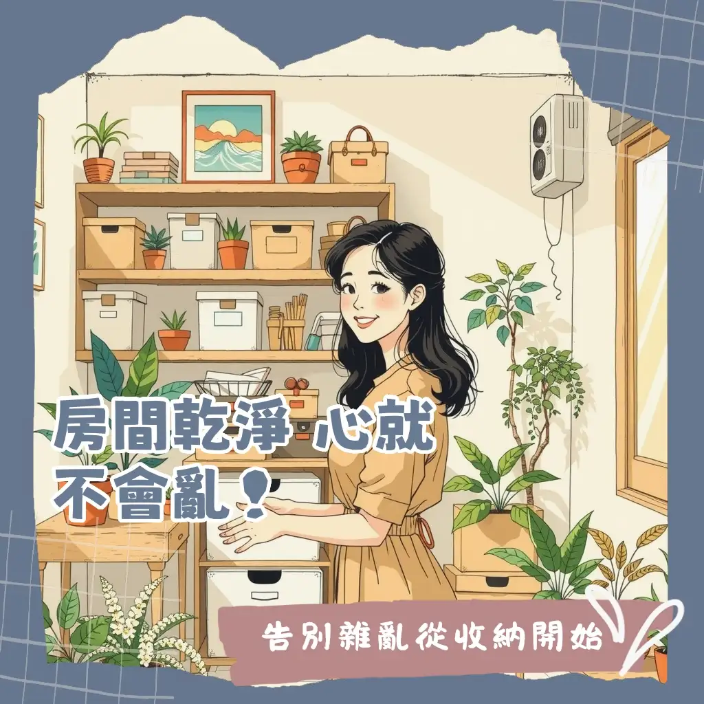 房間收納技巧與空間規劃，Jack教你利用收納盒、層架讓房間整潔有序。