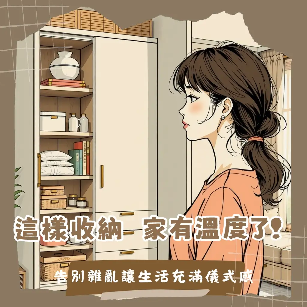 收納櫃子設計指南：完美整合美觀、功能與空間效率的居家規劃圖，包含內部格局、材質與風格搭配。