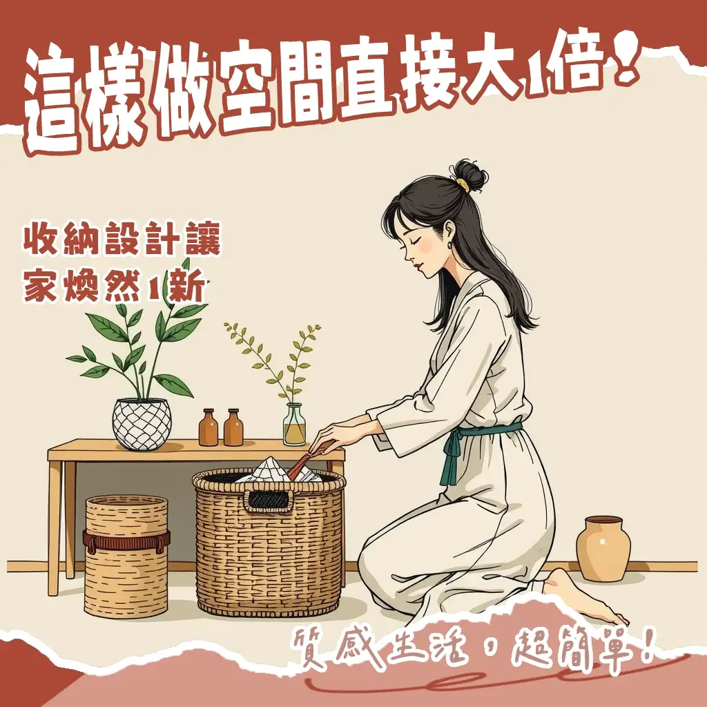 和室收納設計精選指南，結合榻榻米地台與隱藏櫃體，最大化空間機能。