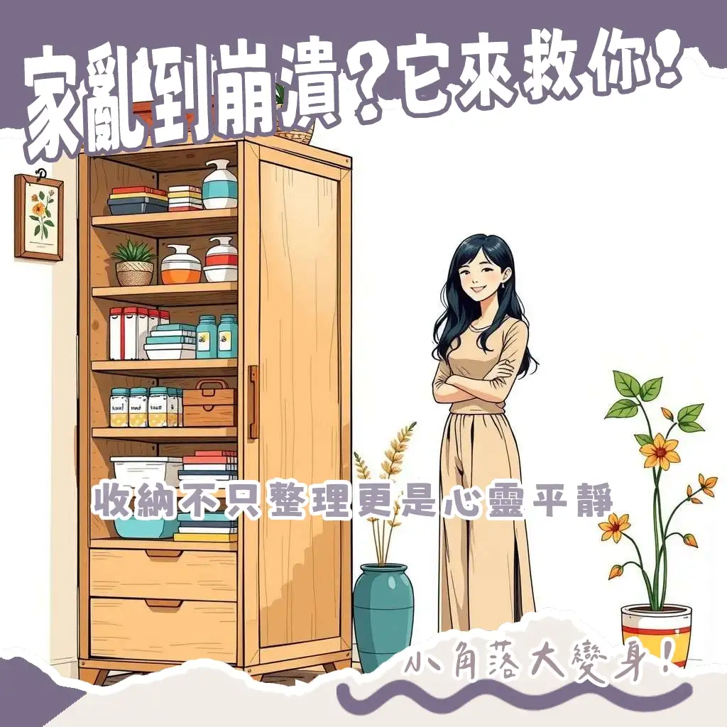 多層收納櫃打造居家美學,分類收納、垂直空間利用指引。