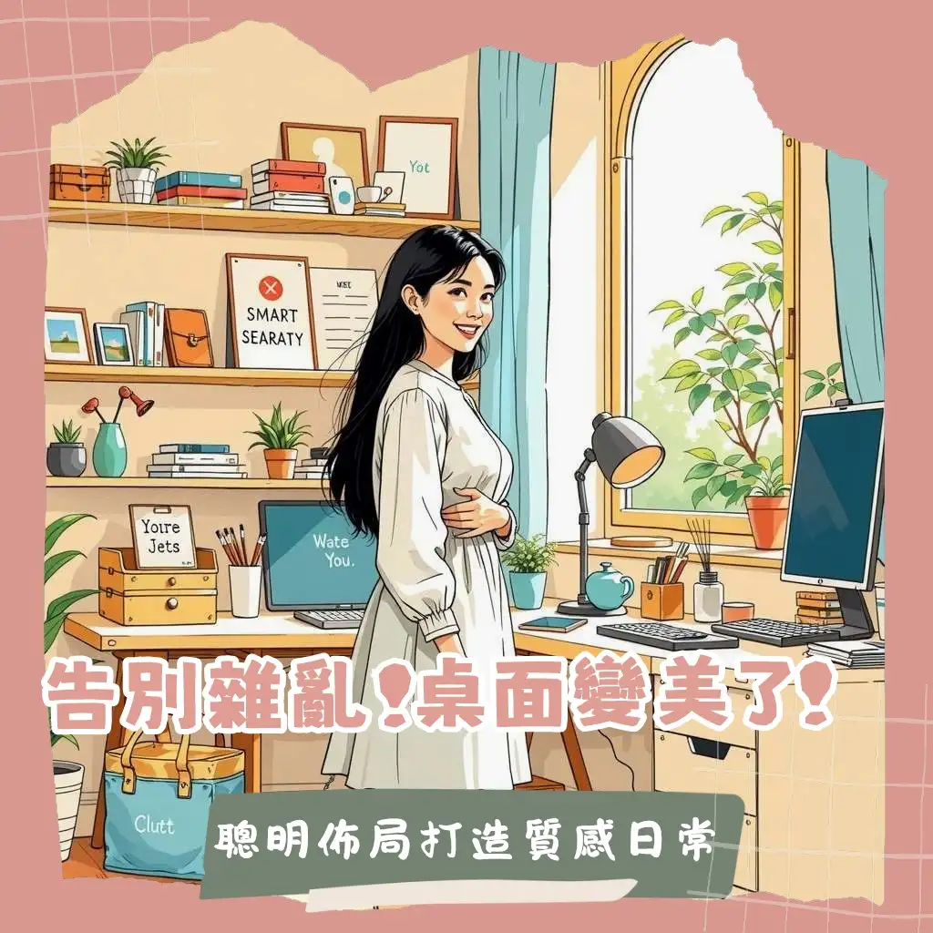 房間收納桌選擇指南：涵蓋多功能書桌、化妝桌與靈活組合，教你打造整潔又具美感的居家空間，提升小坪數利用率，告別雜亂桌面。
