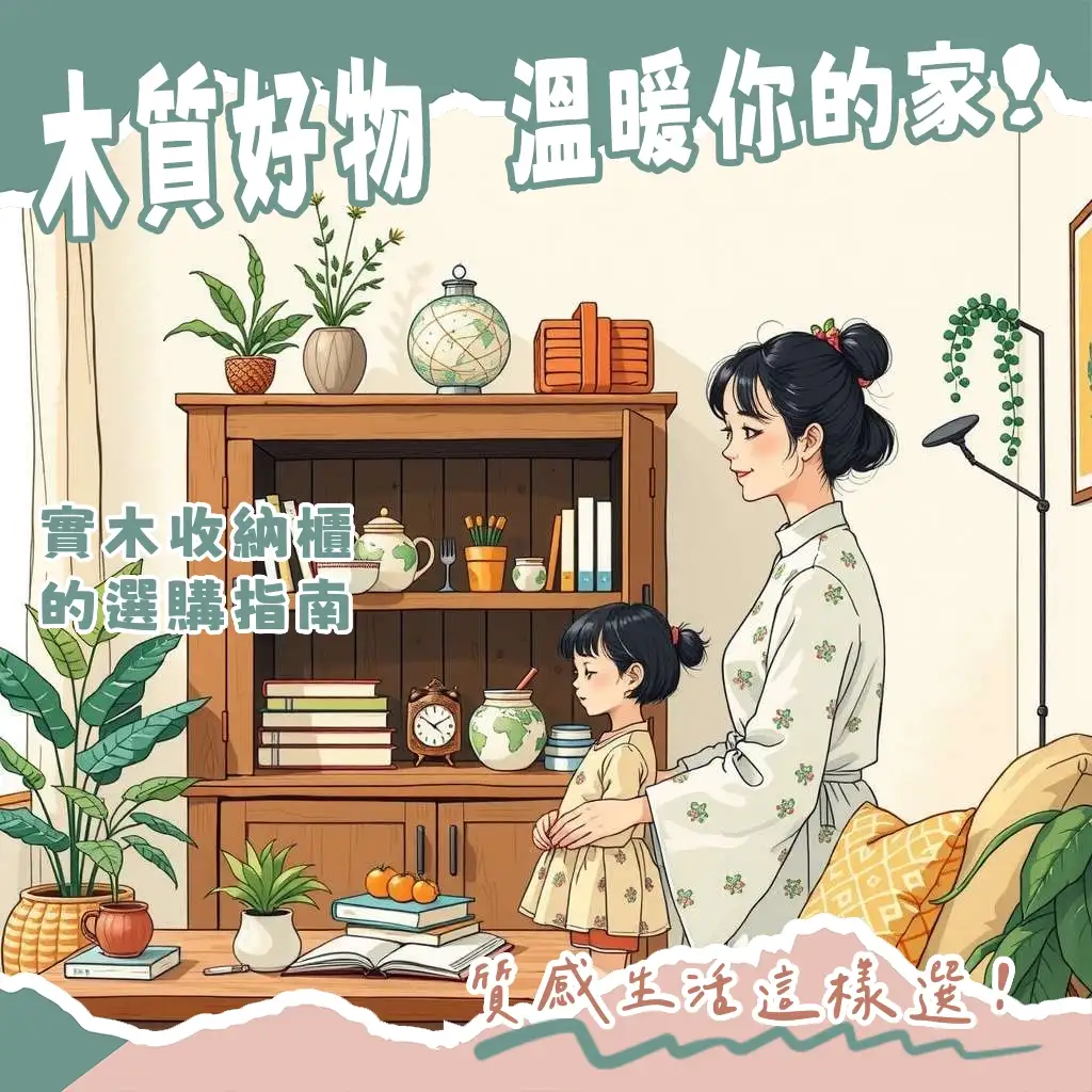 一張陽光灑落的客廳裡，擺放著北美黑胡桃木高質感實木收納櫃，展現優雅天然木紋與精湛工藝，提升居家空間質感。