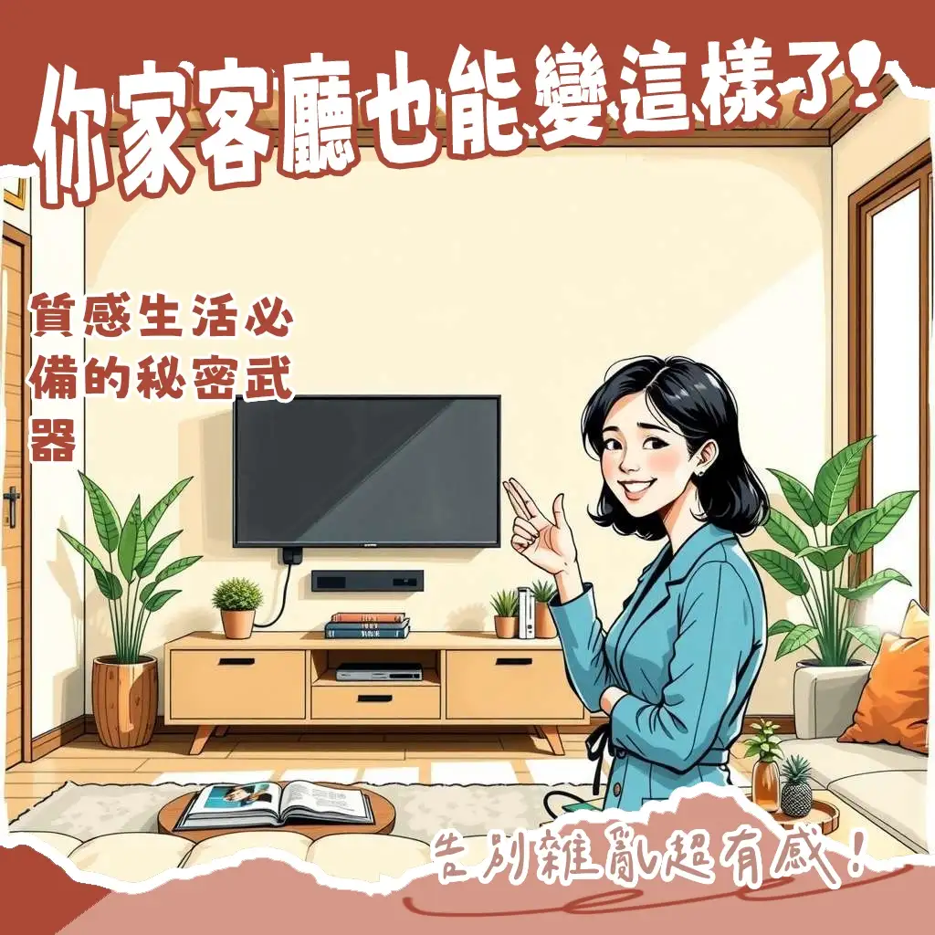 客廳電視牆收納櫃設計範例，展示系統櫃如何完美整合電視牆與收納功能，創造兼具美學與實用性的多功能空間規劃。
