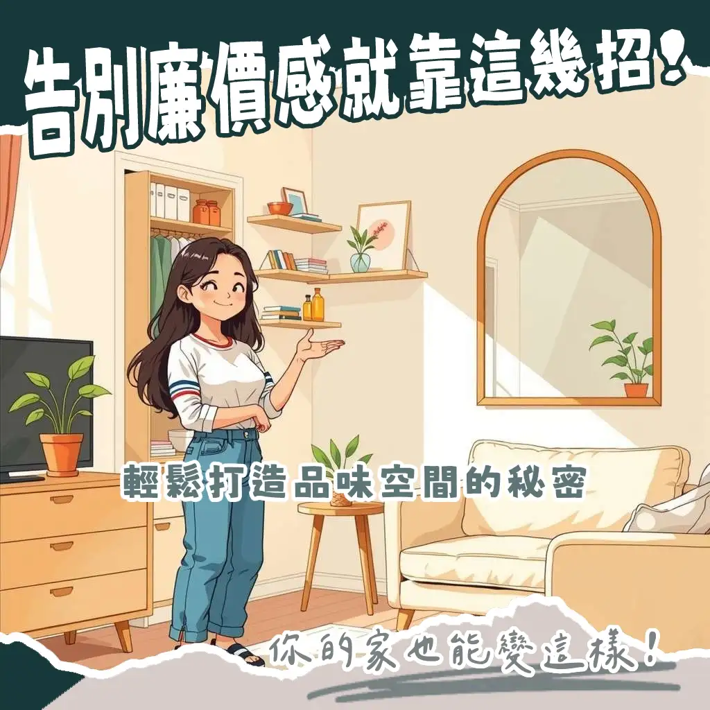 租屋小套房佈置指南：利用輕裝修與軟裝，打造機能與美學兼具的品味生活空間大綱。