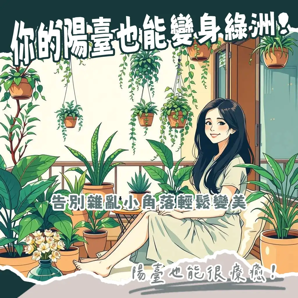陽臺佈置指南：舒適休憩區的戶外家具、植物、照明與軟裝搭配建議