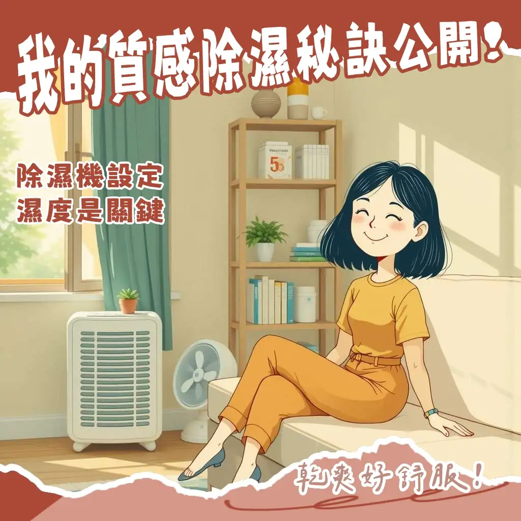房間潮濕怎麼辦？居家除濕機、冷氣除濕、通風、防潮劑等方法，打造乾爽舒適空間。