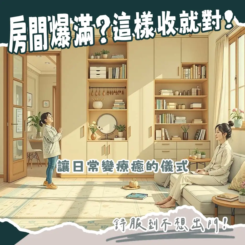 房間收納櫃設計指南:空間規劃、收納分類、實用櫃體推薦與佈置技巧。