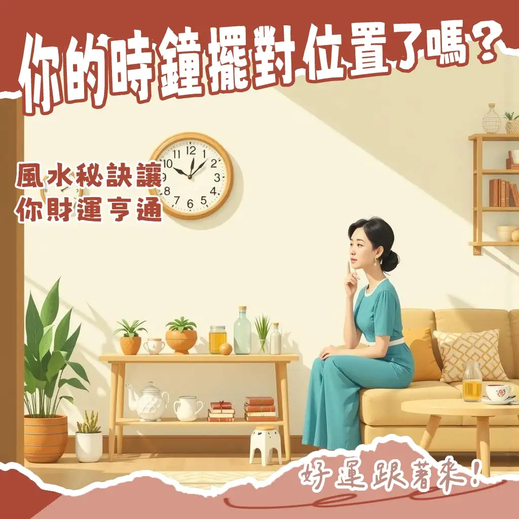 房間時鐘風水擺放指南:掌握位置、尺寸、數量與設計,避免禁忌,提升居家運勢。