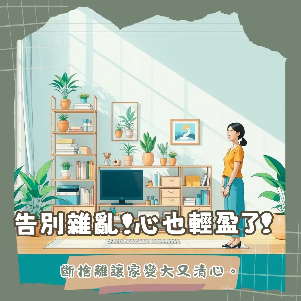 告別雜亂！輕鬆學會怎麼收納房間，打造療癒系居家空間