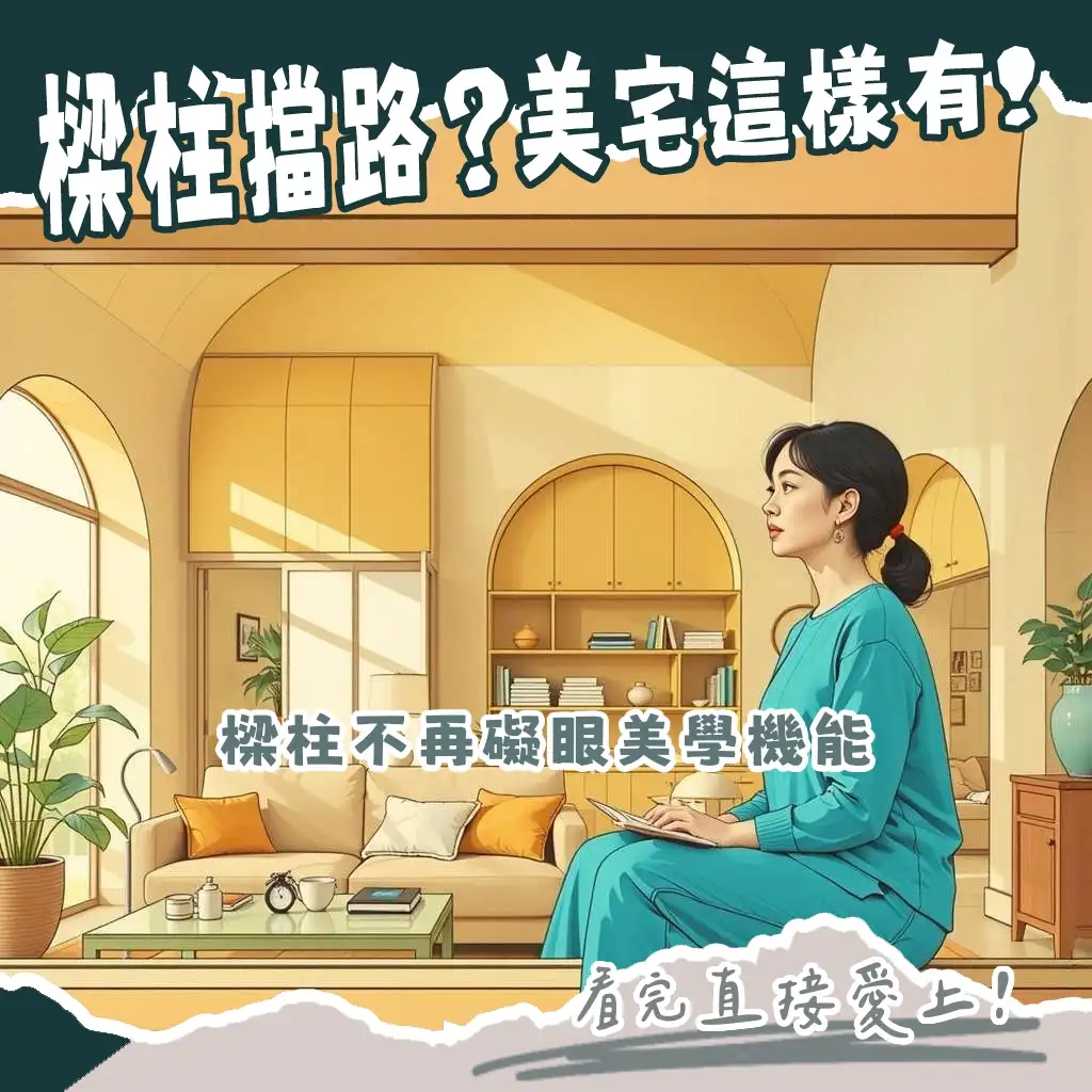房間中間有樑柱的設計與風水化解指南，包含天花板包樑、家具擺放與裝飾處理，讓居家空間更美好。