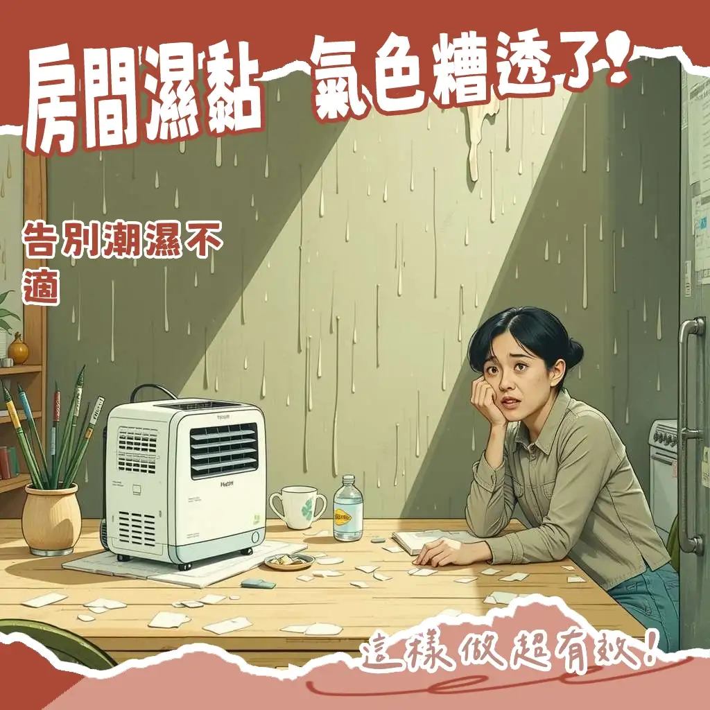 房間潮濕生病預防指南:潮濕對健康的影響與居家除濕清潔對策
