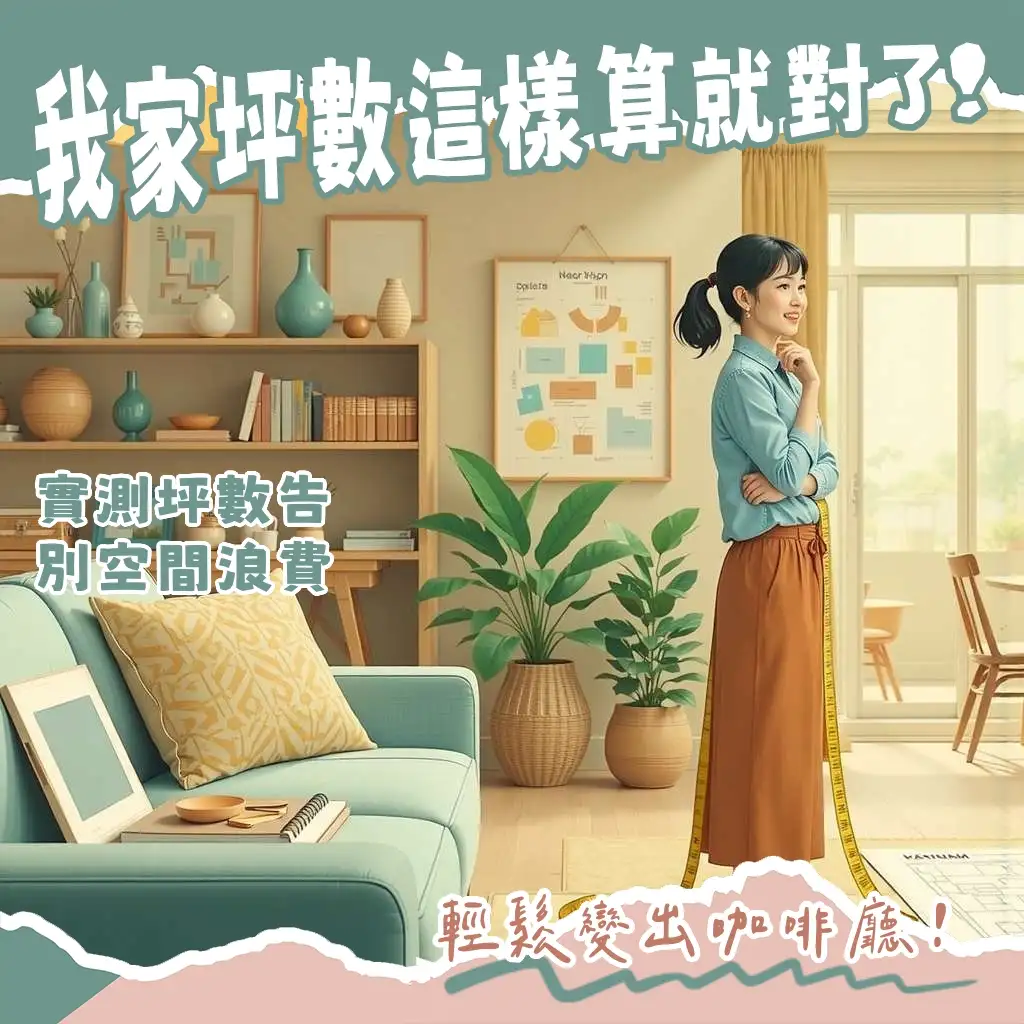 房間坪數怎麼算步驟圖,精確丈量長度寬度,換算面積與坪數,居家空間規劃指南。