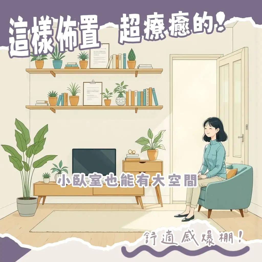 臥室布置核心原則、機能家具配置、色彩燈光氛圍營造與軟裝點綴，打造兼具美觀、實用與休憩功能的舒適臥室空間。