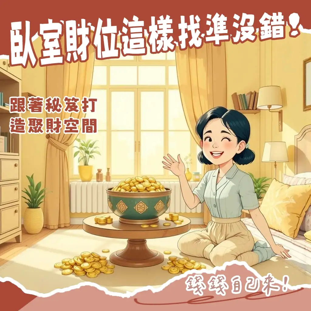 臥室財位怎麼找的佈局指南,教你輕鬆打造聚財好運空間