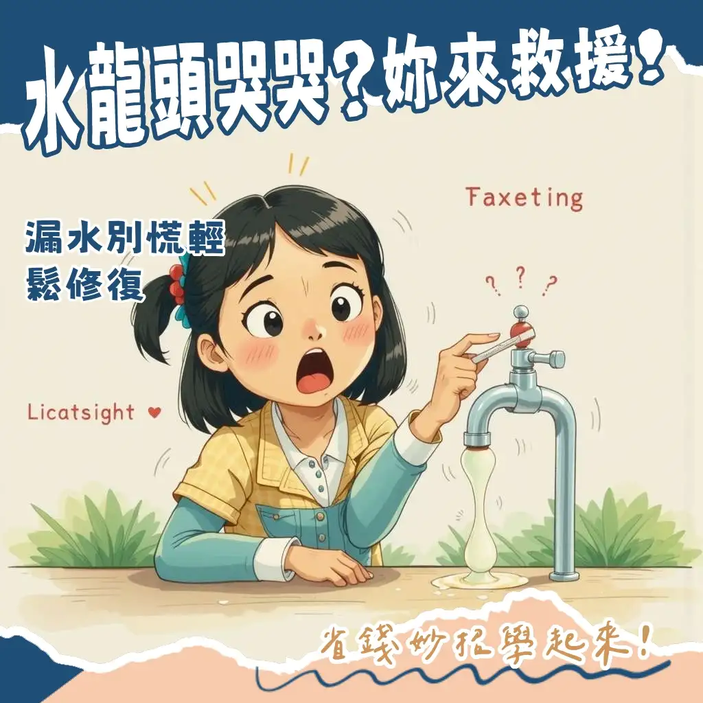 浴室水龍頭漏水處理步驟：墊圈閥芯更換、自行維修與水電師傅處理時機