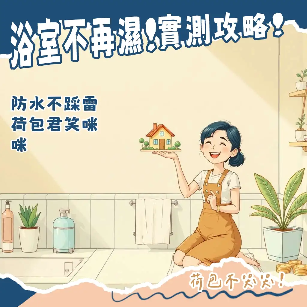 浴室防水工程費用評估指南：工法、材料、坪數、師傅工資與現況處理全面解析。