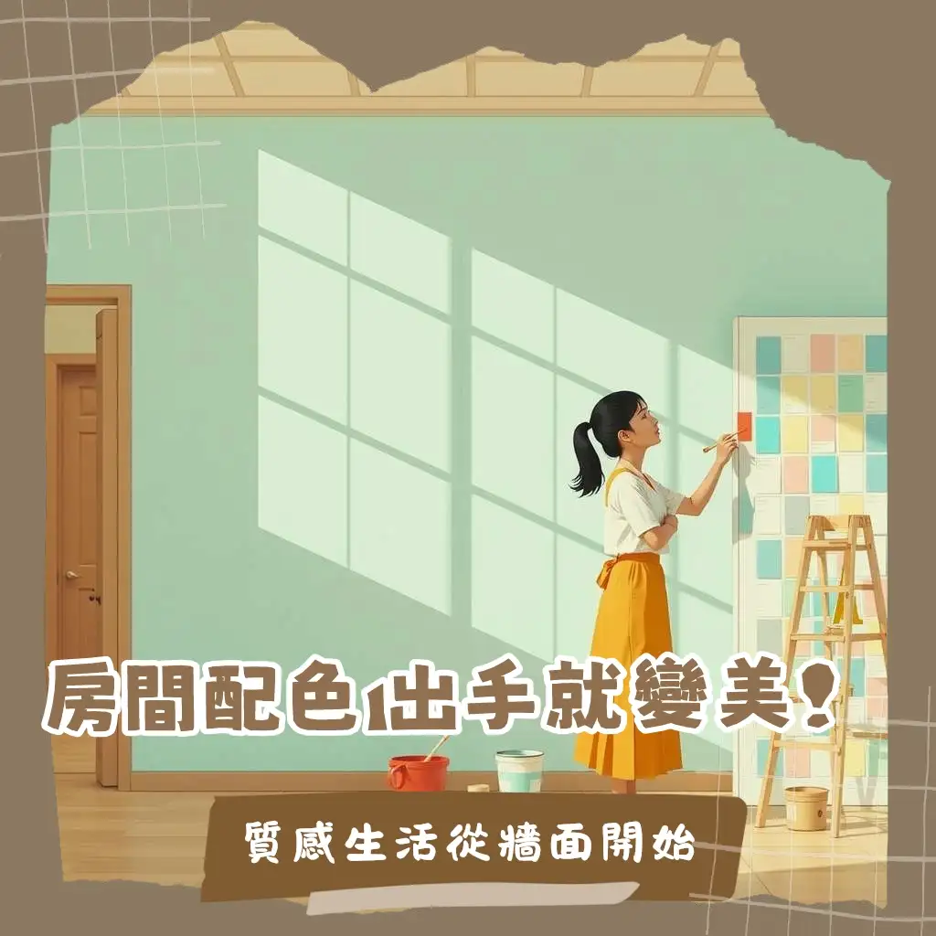 房間牆壁配色指南：淺色、莫蘭迪、深色系選擇與跳色技巧，打造理想居家美學