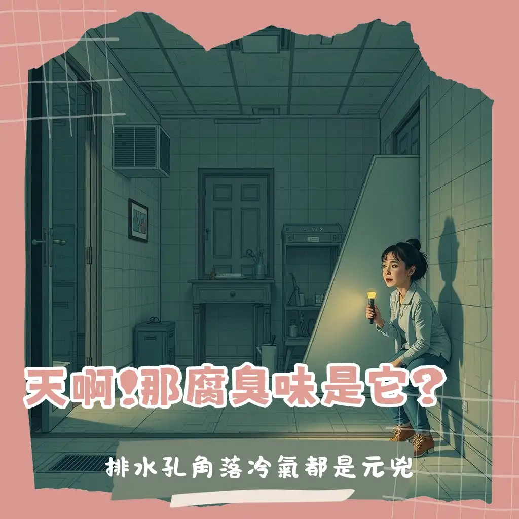 房間突然有腐臭味的原因與解決方法，居家清潔除臭指南