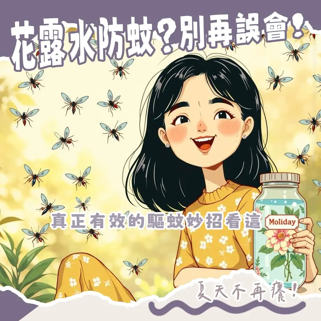 小黑蚊怕明星花露水嗎？了解明星花露水驅蚊效果與防蚊措施