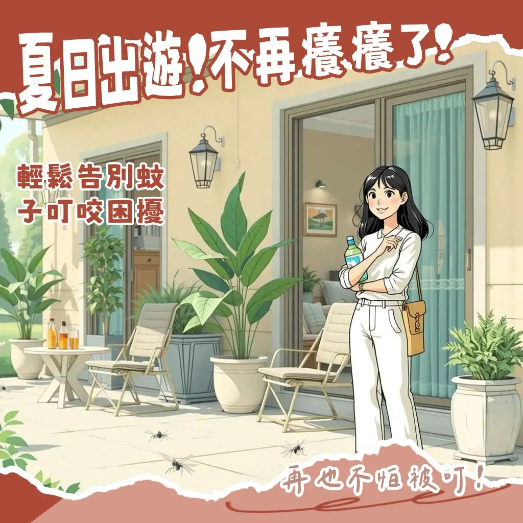 怎樣才不會被小黑蚊咬？夏日防蚊全攻略，含個人、化學、環境防治與防蚊液選擇。